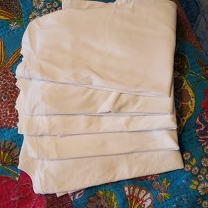 4 FOR $ 25 - 5 Long Sleeved White Shirts